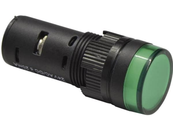 Barthelme 58801213 LED-signallampa Grön 12 V/DC, 12 V/AC 20 mA 58801213