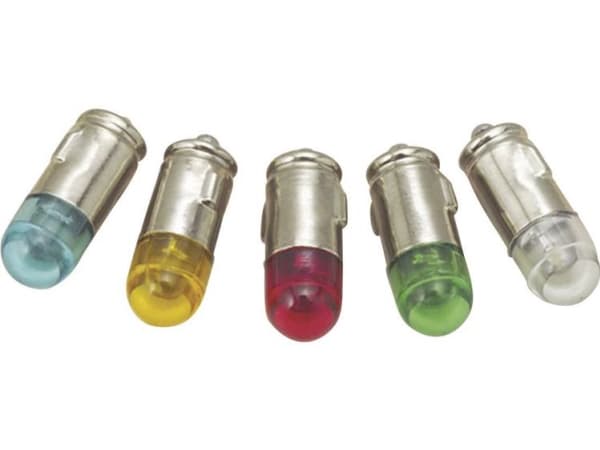 Barthelme 70112856 LED-signallampe Rød BA7s 24 V/DC, 24 V/AC 0.6 lm