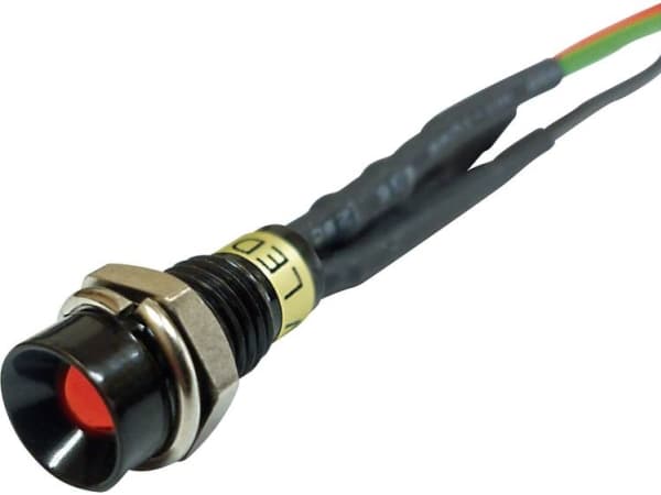 Sedeco BD-0608B LED-flerfarvet signallampe Rød, Grøn 12 V/DC