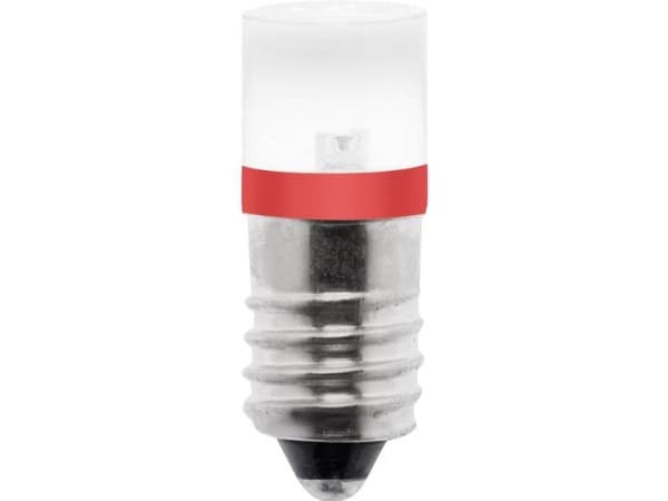 Barthelme LED-merkkivalo E10 Rød 12 V/DC, 12 V/AC 70113411