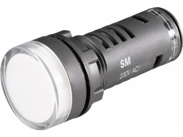 Barthelme 58602411 LED-signallampe Rød 24 V/DC, 24 V/AC