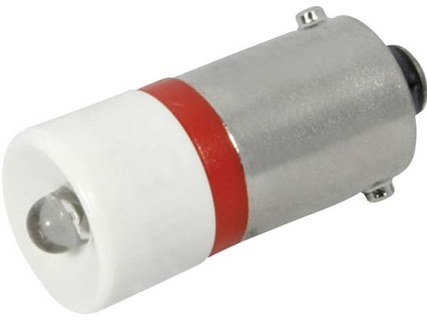 CML 18602350 LED-signallampe Rød BA9s 24 V/DC, 24 V/AC 350 mcd