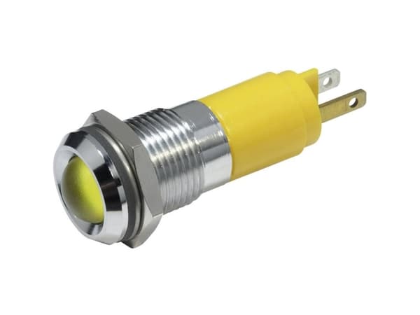 CML 19220352 LED-signallampe Gul 24 V/DC 70 mcd