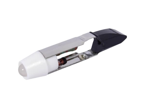 CML 1505125L3 LED-signallampe Varm hvid T5.5 12 V/DC, 12 V/AC 1260 mcd
