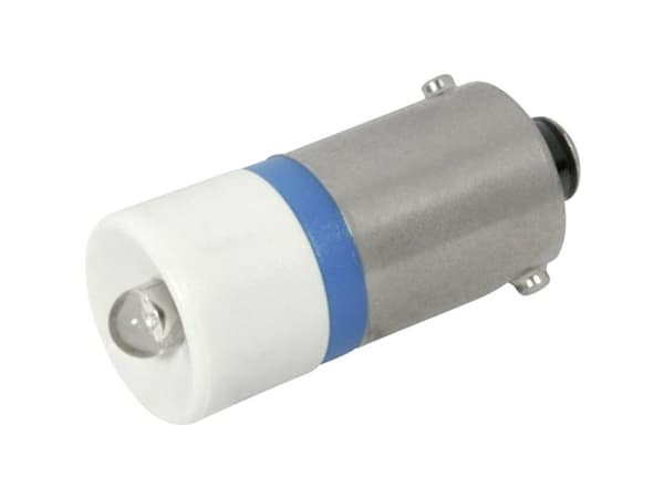 CML 18602257 LED-signallampe Blå BA9s 12 V/DC, 12 V/AC 720 mcd