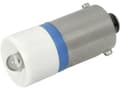 Miniatyrbilde 1 av 3: CML 18602257 LED-signallampe Blå BA9s 12 V/DC, 12 V/AC 720 mcd