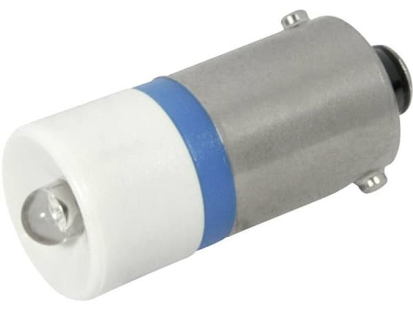 CML 18602257 LED-signallampe Blå BA9s 12 V/DC, 12 V/AC 720 mcd