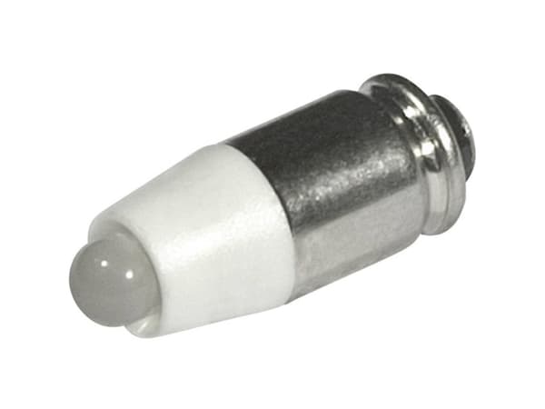 CML LED-signallampa T1 3/4 MG Varmvit 12 V/DC, 12 V/AC 1260 mcd