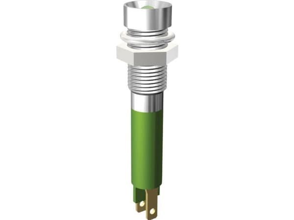 Signalkonstruktion SMZD06214 LED-signallampa Grön 24 V/DC 12 mA SMZD06214