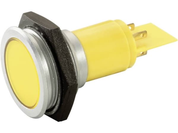 Merkkivalo Construct SMFP30H1249 LED-merkkivalo Keltainen 24 V/DC, 24 V/AC