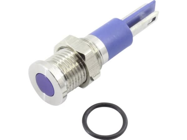 TRU COMPONENTS 1605967 LED-merkkivalo Blå 12 V DC/AC