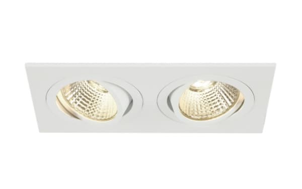 SLV 113891, Indbygget lysplade, 2 pære(r ), LED, 14 W, 1160 lm, Hvid