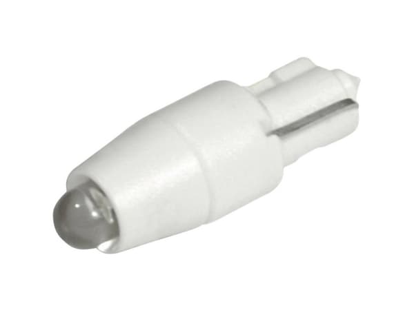 CML LED-merkkivalaisin W2 x 4,6d Viileän valkoinen 24 V/DC, 24 V/AC 600 mcd