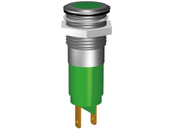 Signal Construct SMFC14122 LED-signallampe Gul 12 V/AC, 12 V/DC 226 mcd