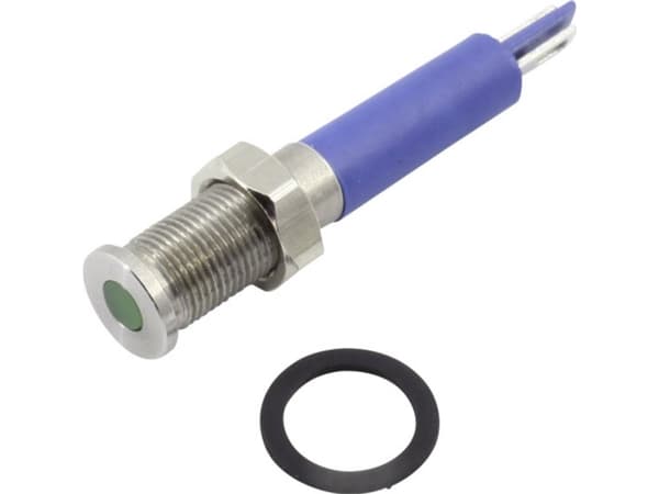 TRU COMPONENTS 1605945 LED-signallampe Grøn 24 V DC/AC 200 mcd