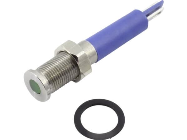 TRU COMPONENTS 1605945 LED-signallampe Grøn 24 V DC/AC 200 mcd