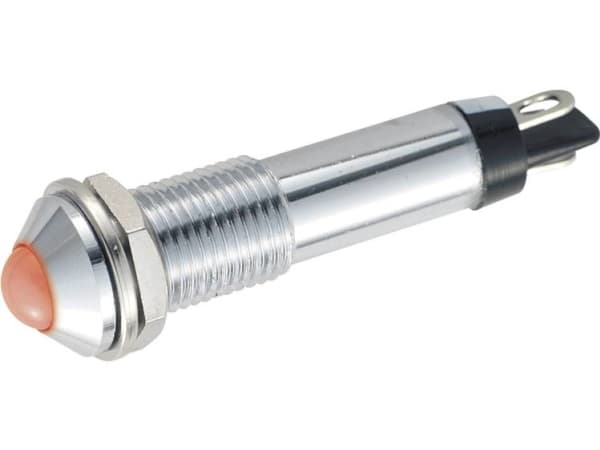 LED-signallampe, rød, 12 V/DC BD 0802