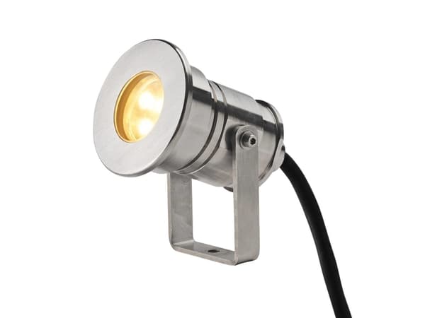 SLV DASAR PROJECTOR, Utendørs bakkebelysning, Rustfritt stål, Rustfritt stål, IP67, Hage, Gate, I