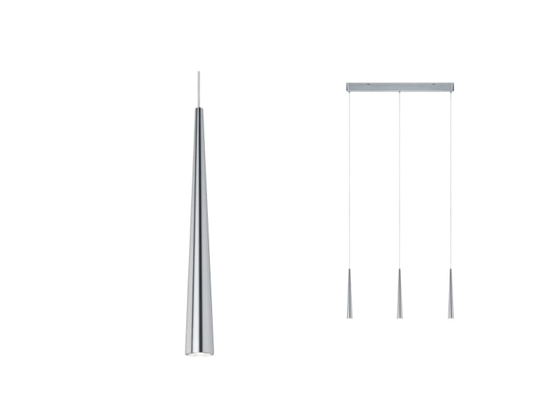Paulmann 709.30, 2700 K, 600 LM, Gjuten aluminium