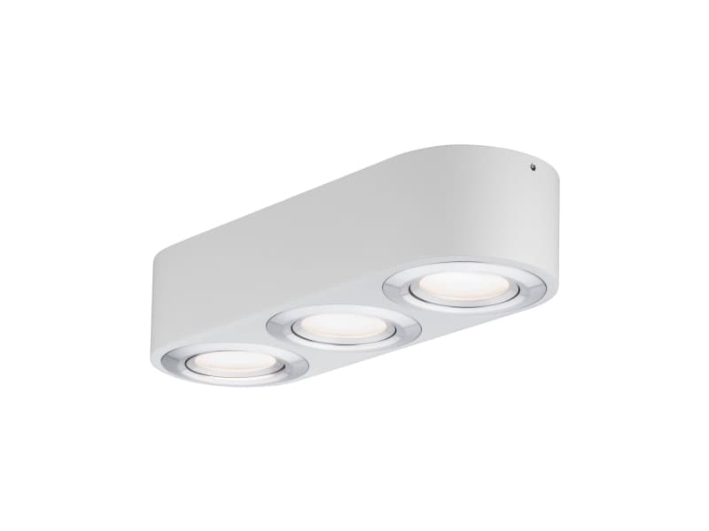 Paulmann Argun, 3 lampor, LED, 3000 K, 365 LM, Gjuten aluminium