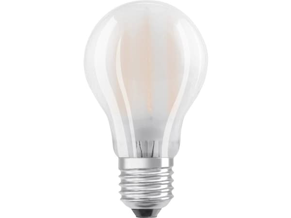 OSRAM LED STAR - LED-filamentlyspære - form: A60 - mattslipt finish - E27 - 7.5 W (ekvivalent 75 W) - klasse D - kjølilg hvitt lys - 4000 K