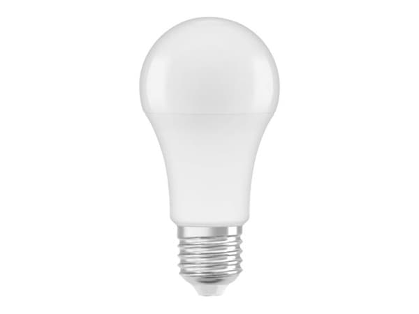 OSRAM LED STAR Classic A - LED-glödlampa - form: A60 - glaserad finish - E27 - 10 W (motsvarande 75 W) - klass F - varmt vitt ljus - 2700 K