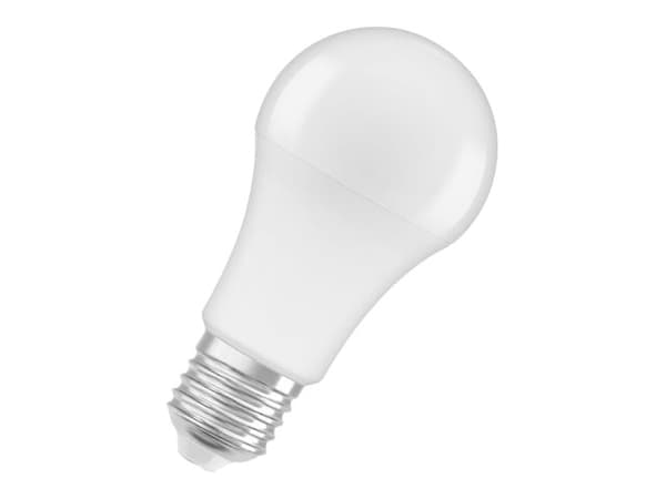 OSRAM LED STAR Classic A - LED-glödlampa - form: A60 - glaserad finish - E27 - 10 W (motsvarande 75 W) - klass F - varmt vitt ljus - 2700 K