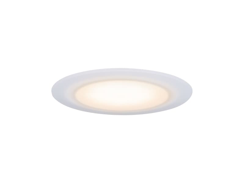 Paulmann Suon WarmDim, Nedtryckbar spotlight, 1 lampor, LED, 2700 K, 650 LM, Vit