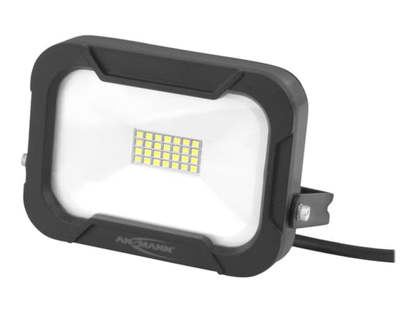 Ansmann WFL800, 10 W, LED, 1 lamppu(a), Musta, Valkoinen, 800 lm