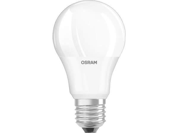OSRAM 4052899326859 LED (RGB)-lamp EEK F (A - G) E27 Pæreform 8.5 W = 60 W Varmhvid (Ø x L) 60 mm x 113 mm 10 stk