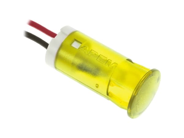 APEM QS123XXY24 LED-signallampa Gul 24 V/DC