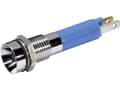 Miniatyrbilde 1 av 2: CML 19050257 LED-signallampe Blå 12 V/DC 60 mcd
