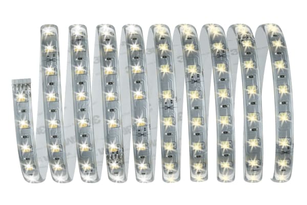 Paulmann 706.24, Universell belysningslist, inomhus, Silver, Plast, II, Dagsljus, Varmvitt