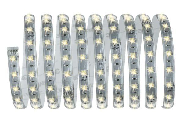 Paulmann 706.24, Universell belysningslist, inomhus, Silver, Plast, II, Dagsljus, Varmvitt