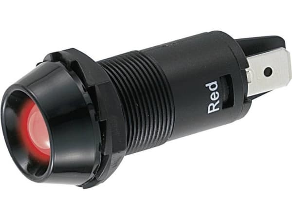 TRU COMPONENTS LED-merkkivalo Vihreä 12 V/DC TC-R9-106L-01, VIHREÄ