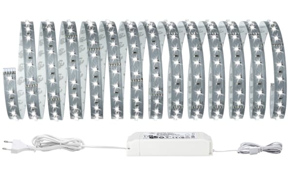 Paulmann MaxLED 500 70605 LED-båndbasissæt med stik 24 V 5 m Dagslyshvid