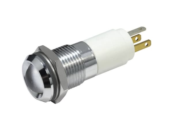 CML 19240254 LED-flerfarvet signallampe Rød, Grøn, Gul 12 V/DC 90 mcd, 60 mcd, 150 mcd