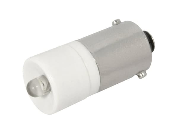 CML 1860235W3 LED-signallampe Kølig hvid BA9s 24 V/DC, 24 V/AC 2100 mcd