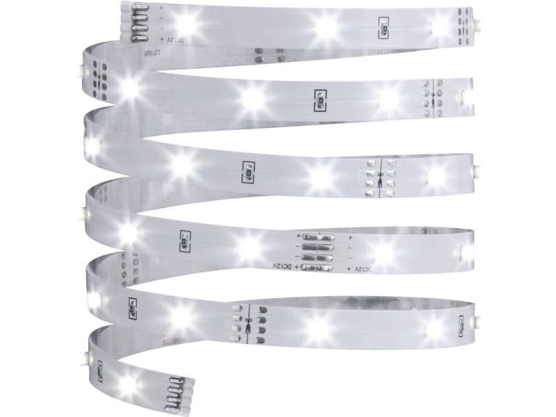 Paulmann YourLED ECO 70429 LED-båndbasissæt med stik 12 V 3 m Neutralhvid