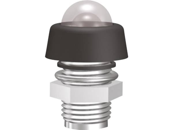 Signal Construct SMK1089 LED-pistorasia Metalli Sopii LED 5 mm ruuvikiinnityksellä