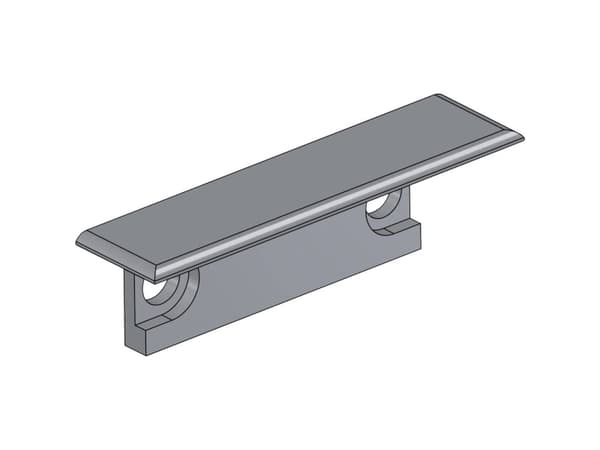 Barthelme 62399596 62399596 Endekappe-sæt (L x B x H) 2 x 30 x 9 mm 1 stk