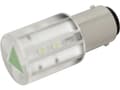 Miniatyrbilde 1 av 2: CML 18560351 LED-signallampe Grøn BA15d 24 V/DC, 24 V/AC 1050 mcd