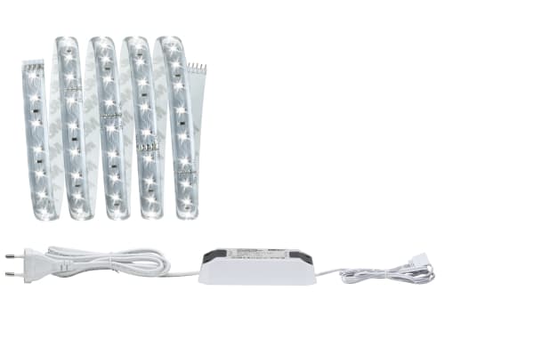 Paulmann 706.67, Universell belysningslist, inomhus, Silver, Plast, II, Dagsljus