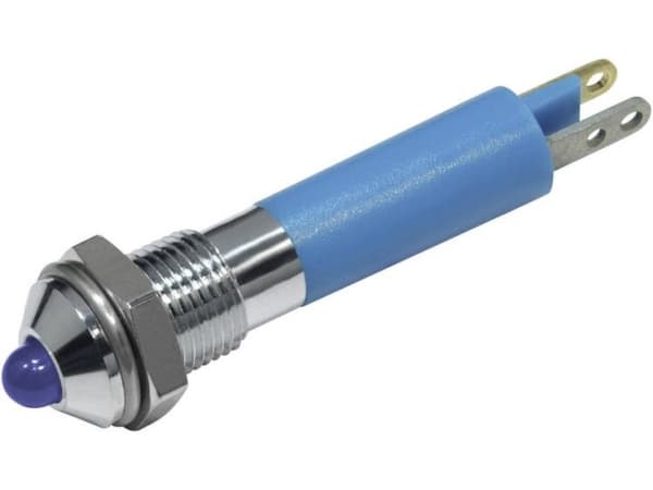 CML 19020357 LED-signallampe Blå 24 V/DC 26 mcd