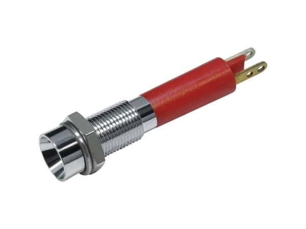 CML 19030253 LED-signallampe Rød 12 V/DC 13 mcd