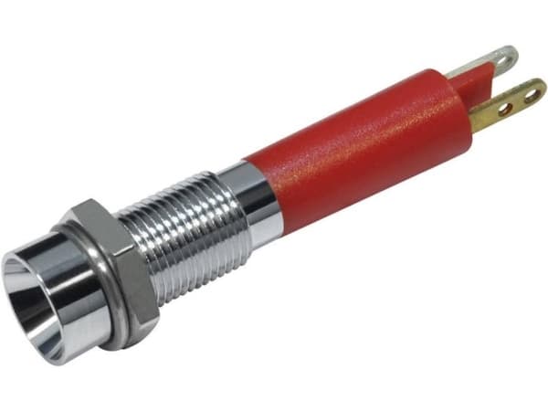 CML 19030253 LED-signallampe Rød 12 V/DC 13 mcd