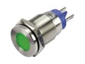 Miniatyrbilde 2 av 3: TRU COMPONENTS GQ16F-D/J/G/ 12V/N LED-signallampe Grøn 12 V/DC