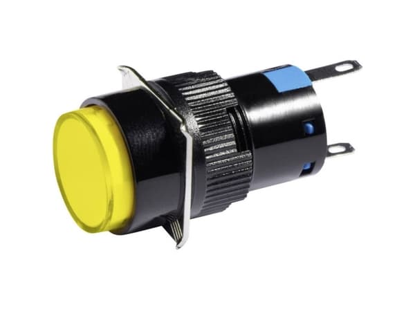 Barthelme 58500112 LED signallampe Gul 12 V DC/AC 58500112