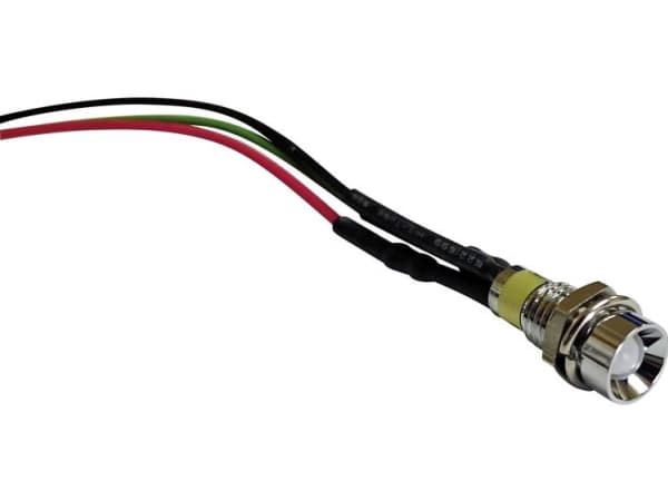 TRU COMPONENTS BD-0608 24 V LED-flerfarvet signallampe Rød, Grøn 24 V/DC