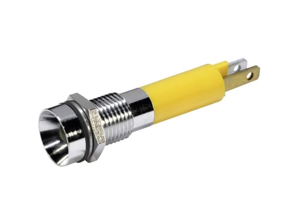 CML 19050352 LED-signallampe Gul 24 V/DC 32 mcd